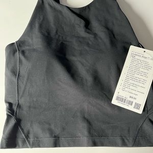 New with Tags Black Lululemon Align HN Tank size 6